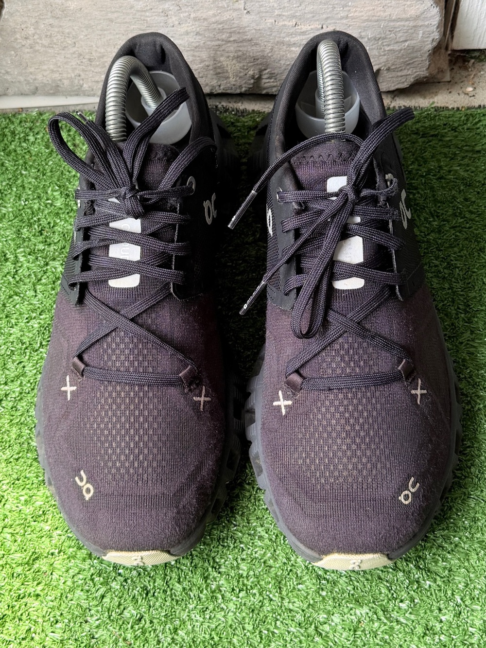 On Cloud Running Black Cloud X 3 Women’s Sneakers - Picture 3 of 10